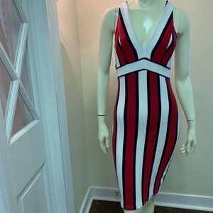 Women’s Marilynn Striped Midi Dress